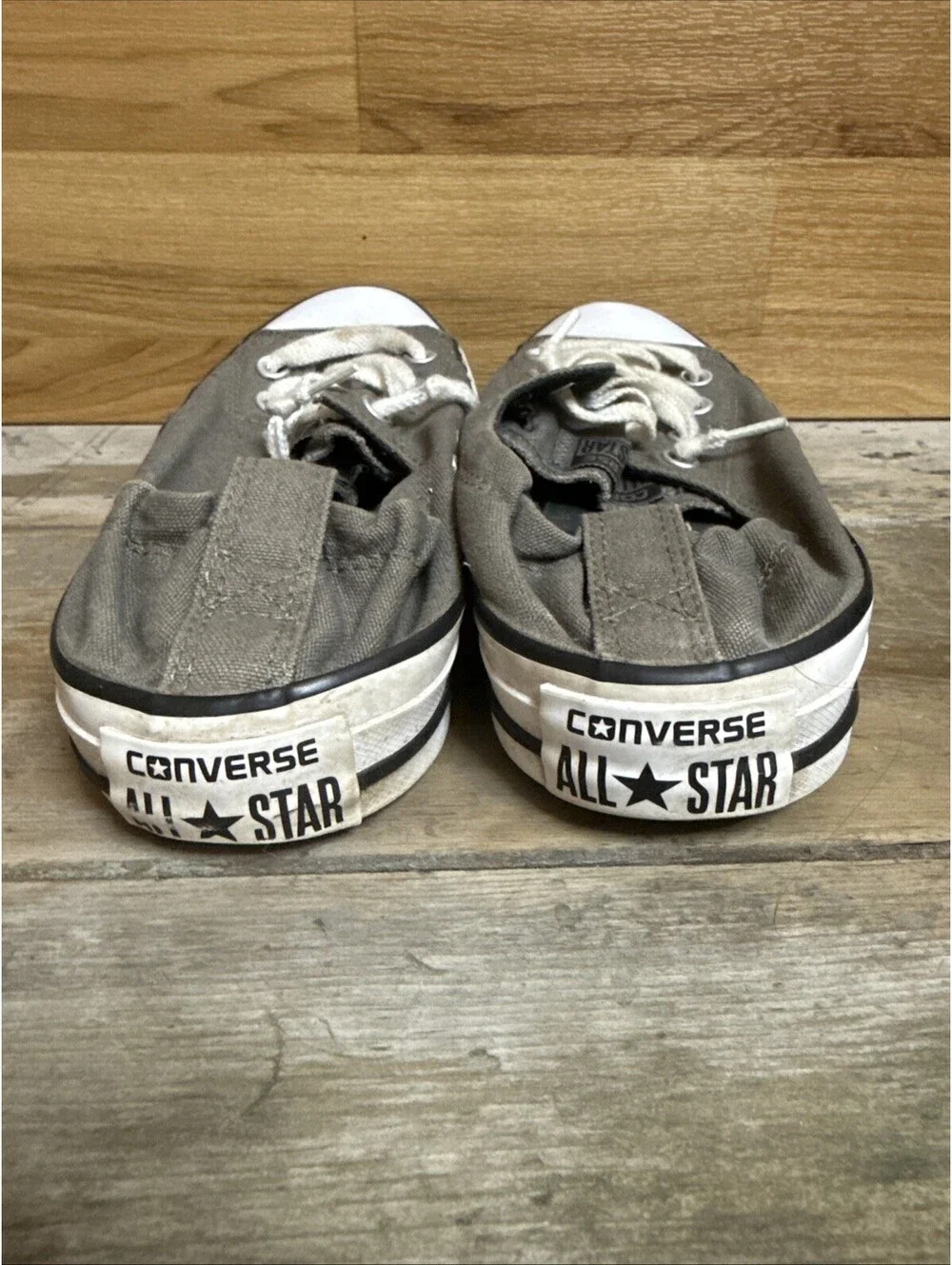 converse all star Low Top Women’s Sneakers Gray Textile Size 9 US